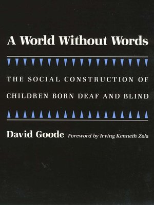 cover image of A World without Words